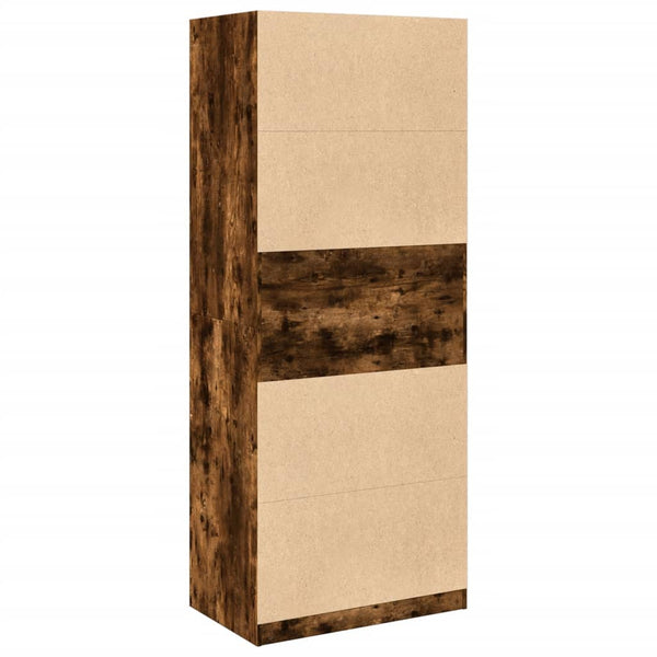 Kleiderschrank Räuchereiche 80x50x200 cm