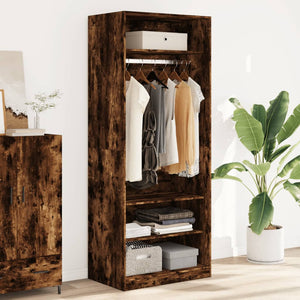 Kleiderschrank Räuchereiche 80x50x200 cm