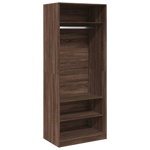Kleiderschrank Braun Eichenoptik 80x200 cm