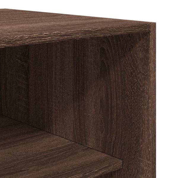 Kleiderschrank Braun Eichenoptik 80x200 cm