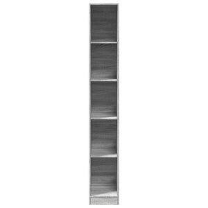 Kleiderschrank Grau Sonoma 30x50x200 cm