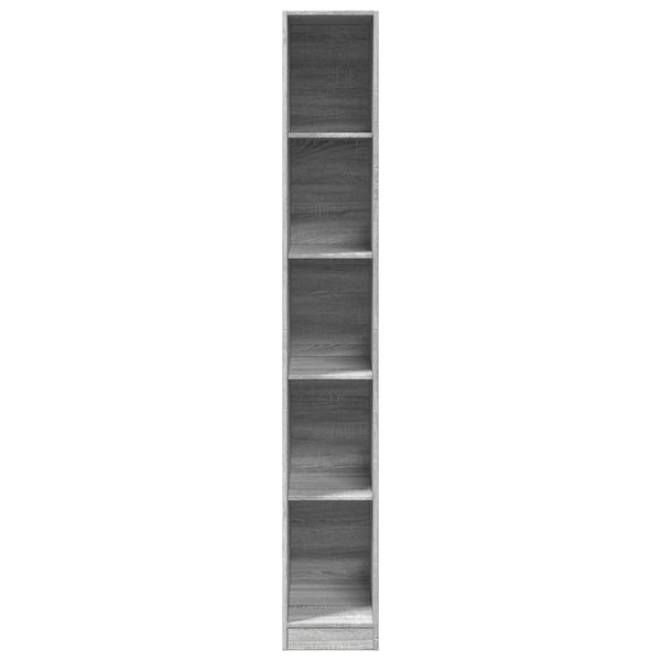 Kleiderschrank Grau Sonoma 30x50x200 cm