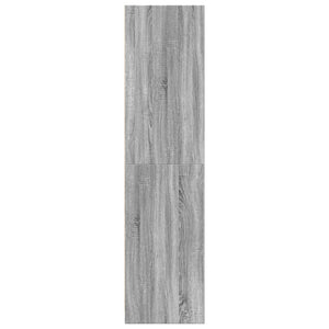 Kleiderschrank Grau Sonoma 30x50x200 cm