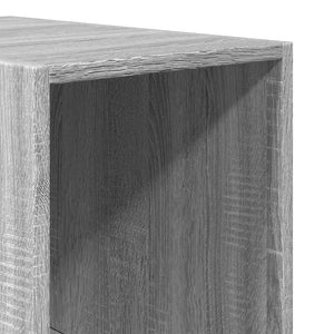 Kleiderschrank Grau Sonoma 30x50x200 cm