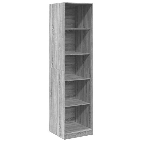 Kleiderschrank Grau Sonoma 50x50x200 cm