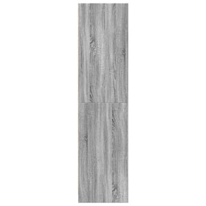 Kleiderschrank Grau Sonoma 50x50x200 cm