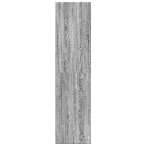 Kleiderschrank Grau Sonoma 50x50x200 cm