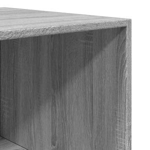 Kleiderschrank Grau Sonoma 50x50x200 cm