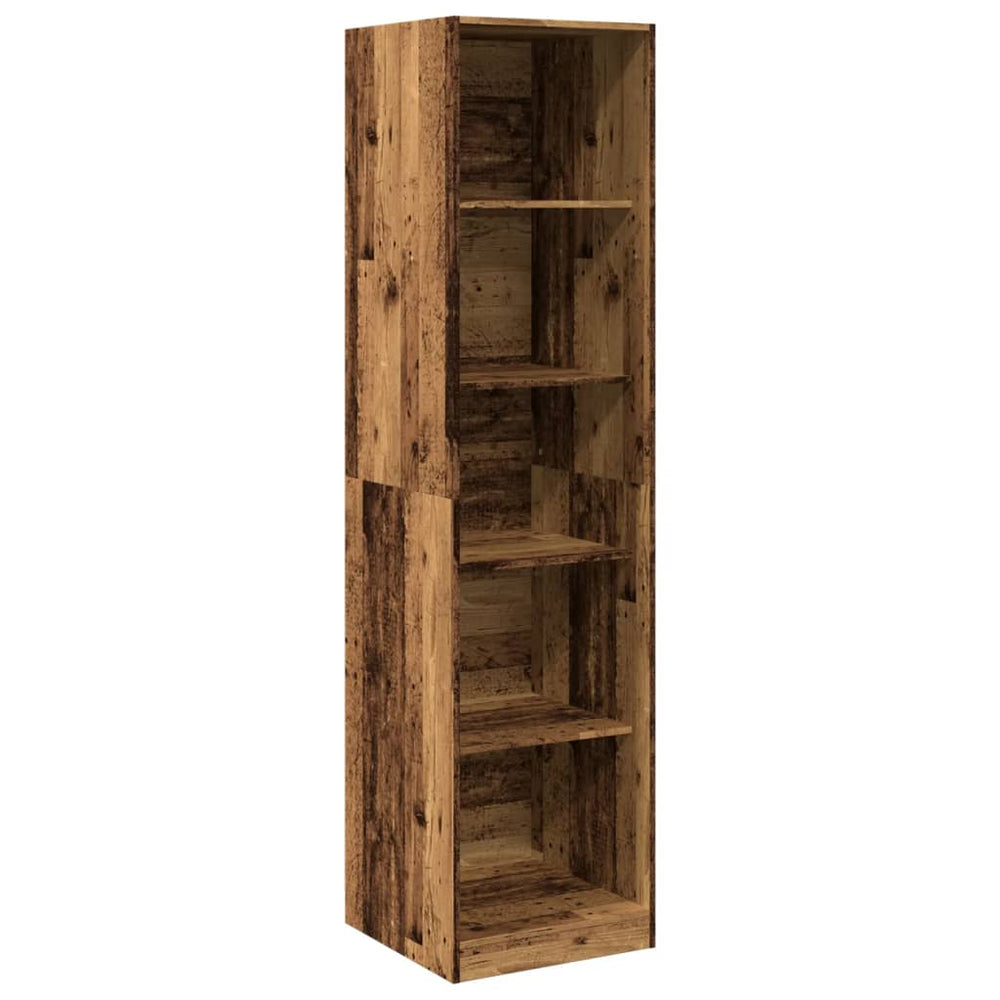 Kleiderschrank Altholz-Optik 50x50x200 cm