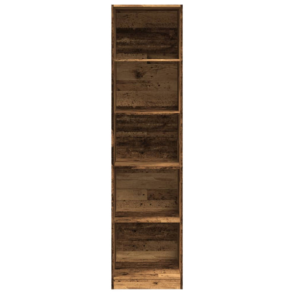 Kleiderschrank Altholz-Optik 50x50x200 cm