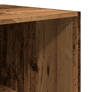 Kleiderschrank Altholz-Optik 50x50x200 cm
