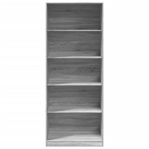 Kleiderschrank Grau Sonoma 80x50x200 cm