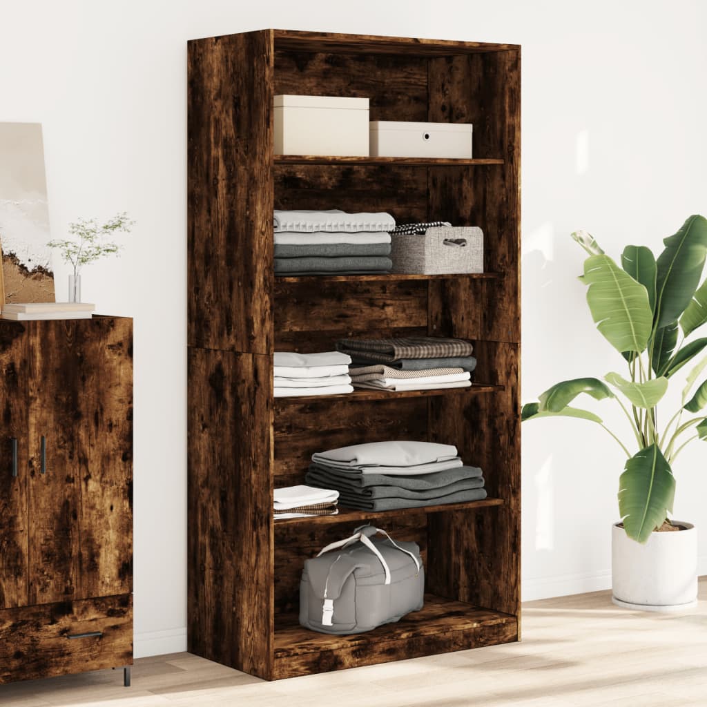 Kleiderschrank Räuchereiche 100x50x200 cm