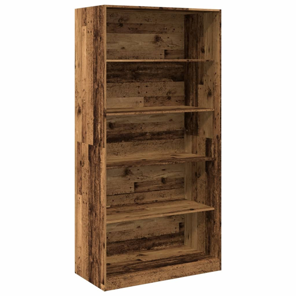 Kleiderschrank Altholz-Optik 100x50x200cm