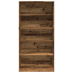 Kleiderschrank Altholz-Optik 100x50x200cm