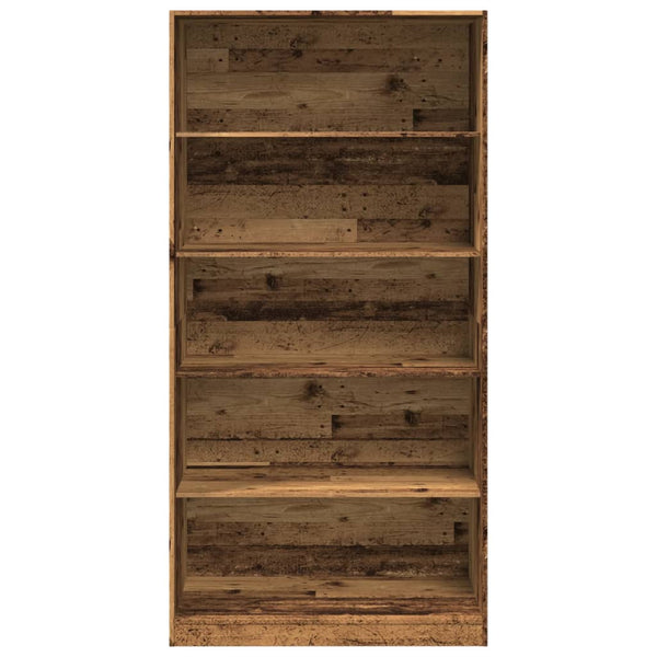 Kleiderschrank Altholz-Optik 100x50x200cm