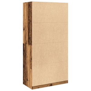 Kleiderschrank Altholz-Optik 100x50x200cm
