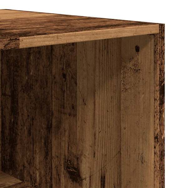 Kleiderschrank Altholz-Optik 100x50x200cm