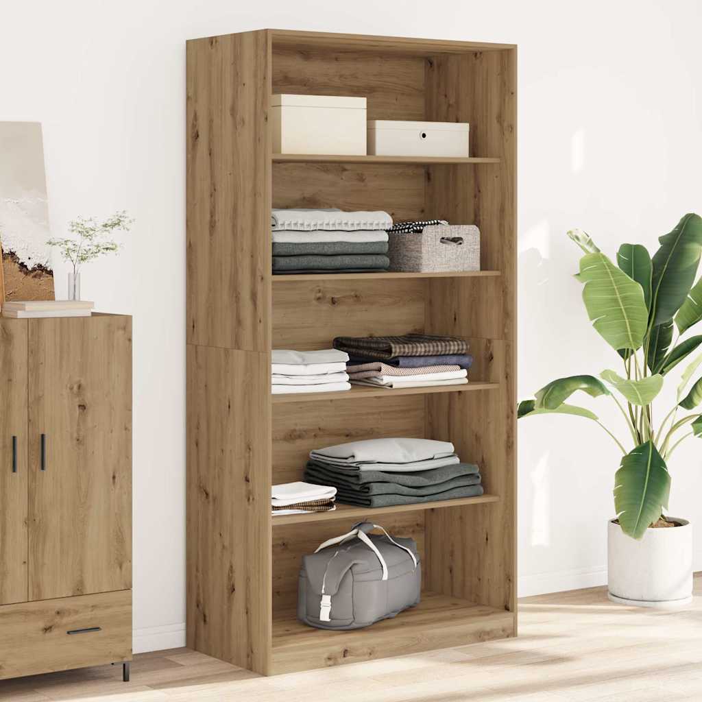 Kleiderschrank Artisan Eiche 100x50x200 cm