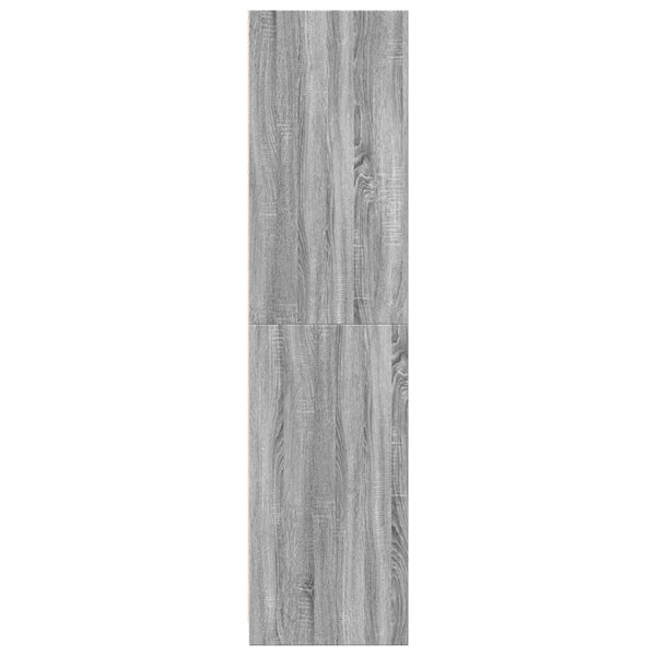 Kleiderschrank Grau Sonoma 100x50x200 cm