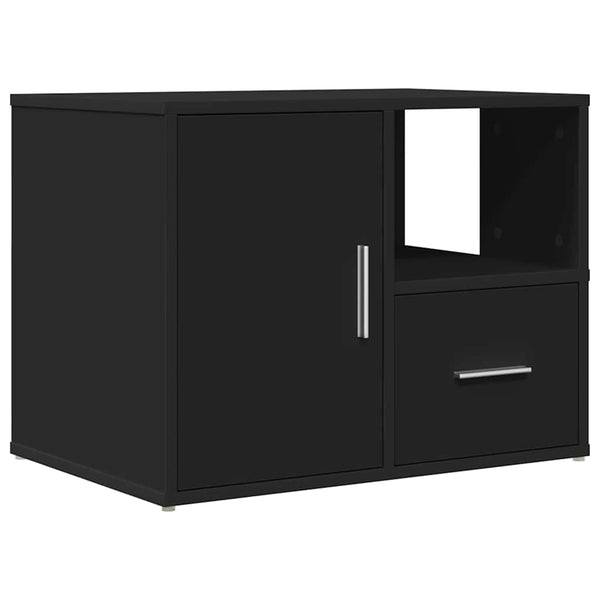 Eckregal Schwarz 160 cm Holzwerkstoff