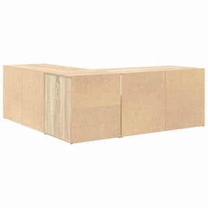 Eckregal Sonoma-Eiche 200x40x45 cm