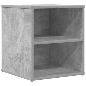 Eckregal Betongrau 200x40x45 cm