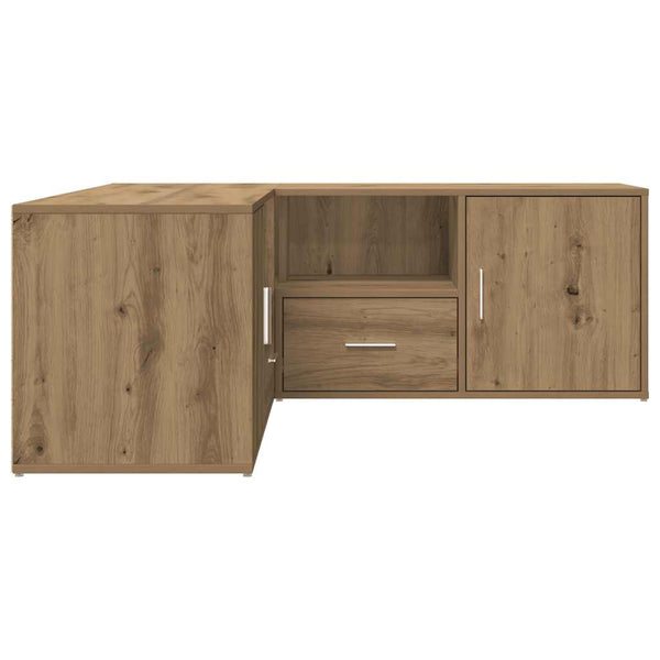 Eckregal Artisan-Eiche 200x40x45 cm
