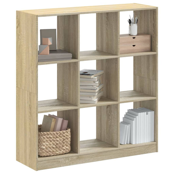 Sonoma-Eiche Bücherregal, 102 cm
