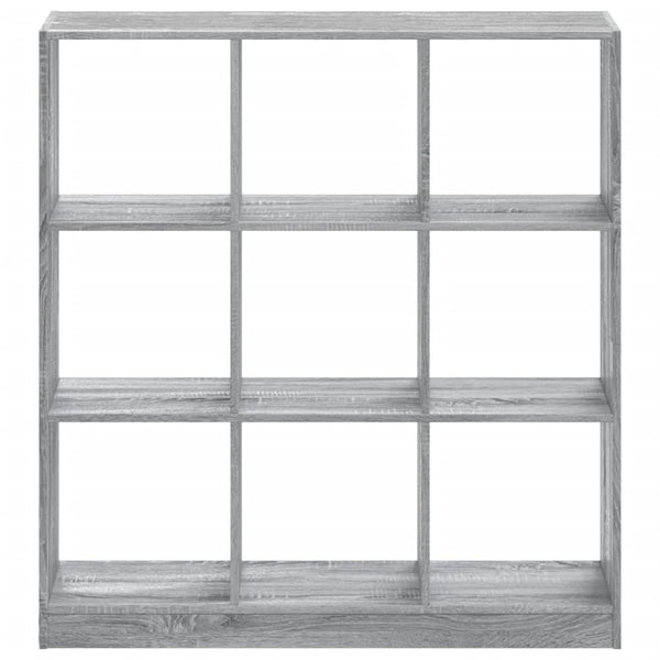 Bücherregal Grau Sonoma 102x32x108 cm