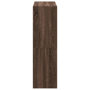 Bücherregal Braun Eichenoptik 102x108 cm