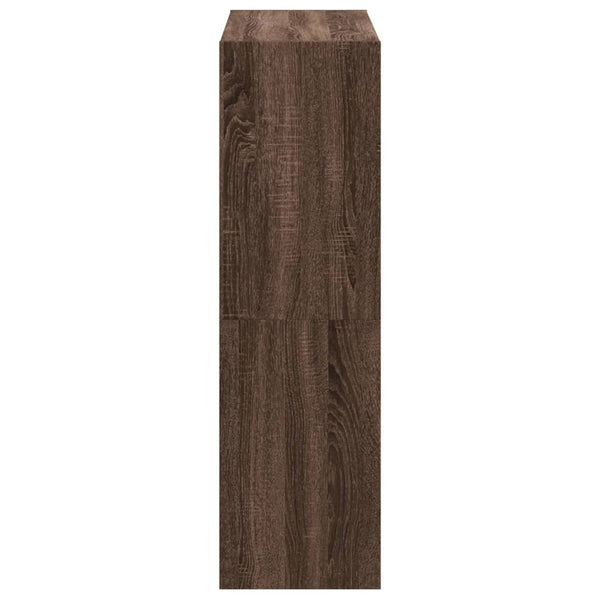 Bücherregal Braun Eichenoptik 102x108 cm