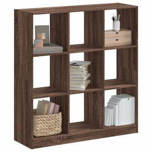 Bücherregal Braun Eichenoptik 102x108 cm