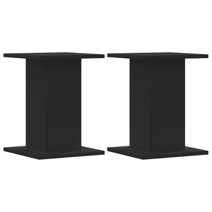 Schwarze Pflanzenständer 2er Set 30x40 cm