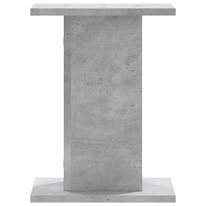 Pflanzenständer 2er Set Betongrau 30x30x40 cm
