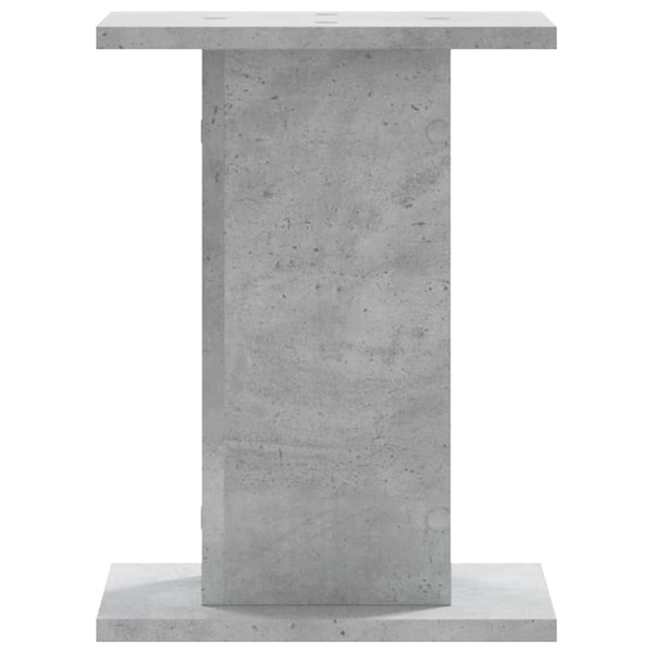Pflanzenständer 2er Set Betongrau 30x30x40 cm
