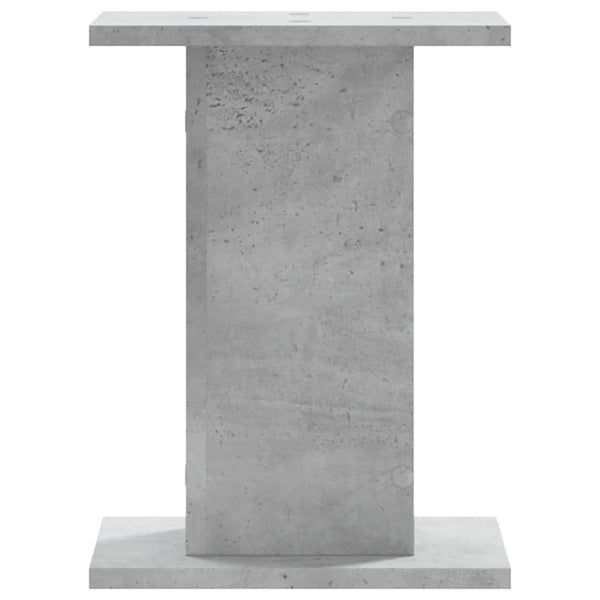 Pflanzenständer 2er Set Betongrau 30x30x40 cm