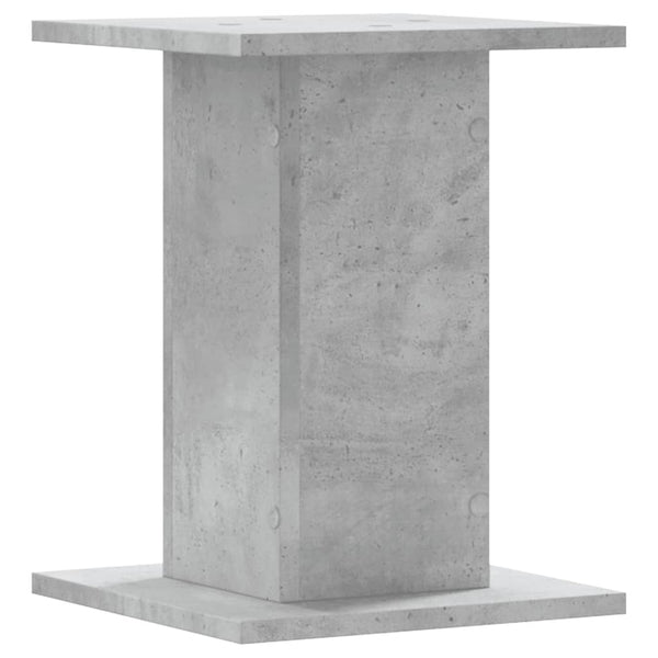 Pflanzenständer 2er Set Betongrau 30x30x40 cm
