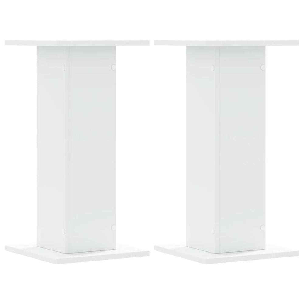 Pflanzenständer 2er Set Weiß 60cm
