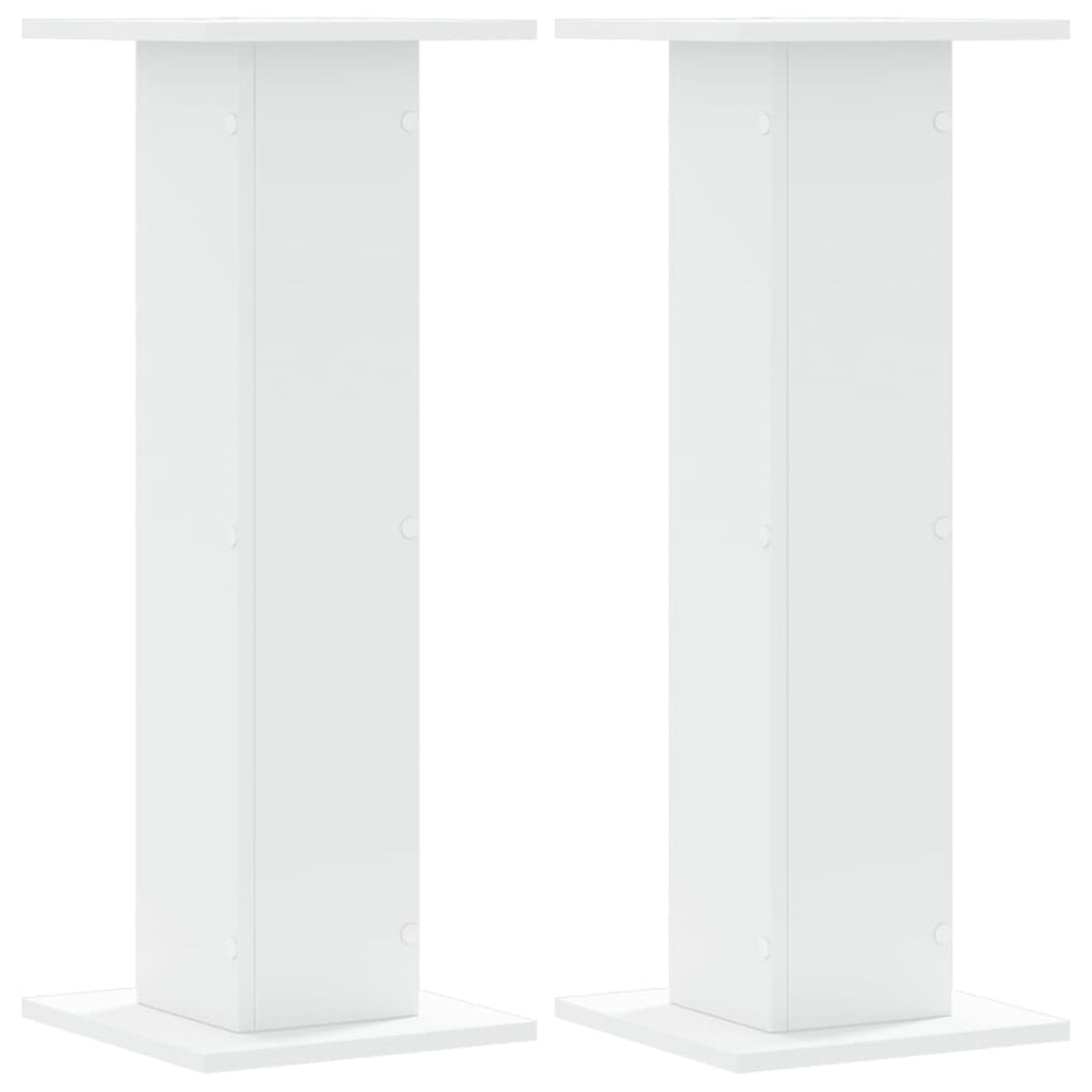 Pflanzenständer 2er Set Weiß 80cm