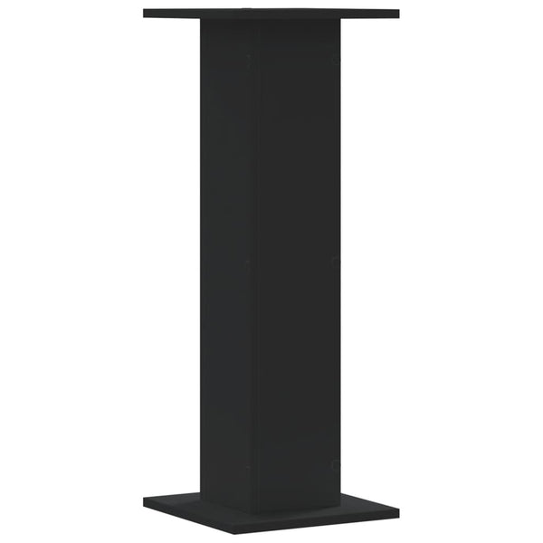 Schwarze Pflanzenständer, 2er Set, 80cm Hoch