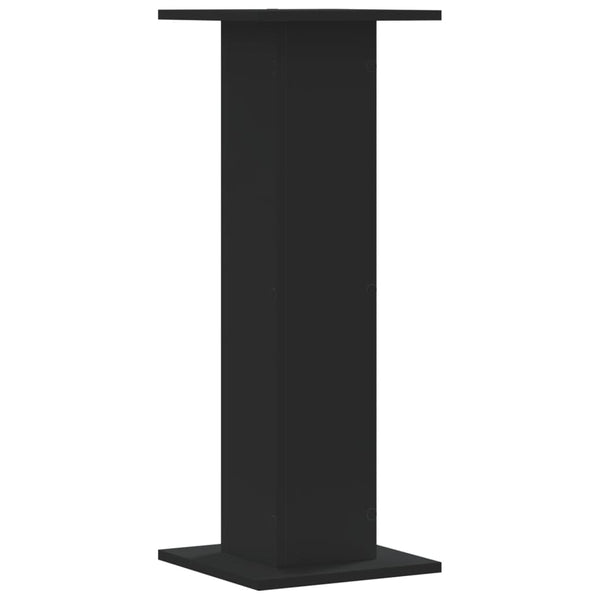 Schwarze Pflanzenständer, 2er Set, 80cm Hoch