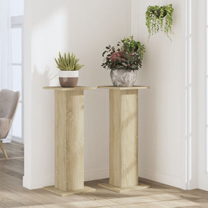 Pflanzenständer 2er Set Sonoma Eiche 80cm