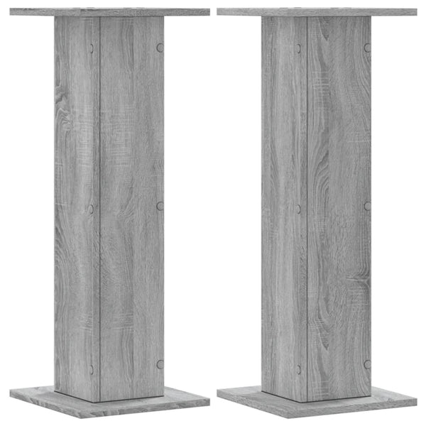 Pflanzenständer 2er Set Grau Sonoma 80cm