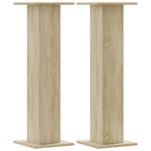2er Set Pflanzenständer Sonoma Eiche 95cm