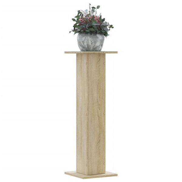 2er Set Pflanzenständer Sonoma Eiche 95cm