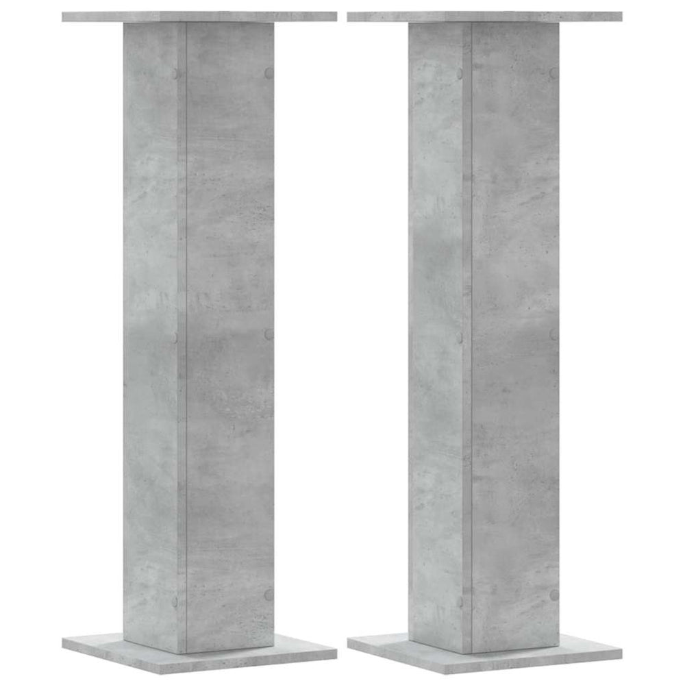 Betongraue Pflanzenständer, 2er-Set, 95cm