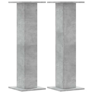 Betongraue Pflanzenständer, 2er-Set, 95cm