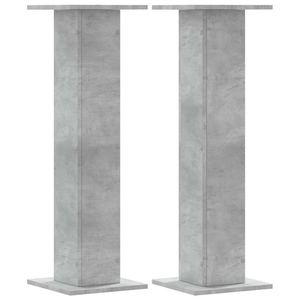 Betongraue Pflanzenständer, 2er-Set, 95cm