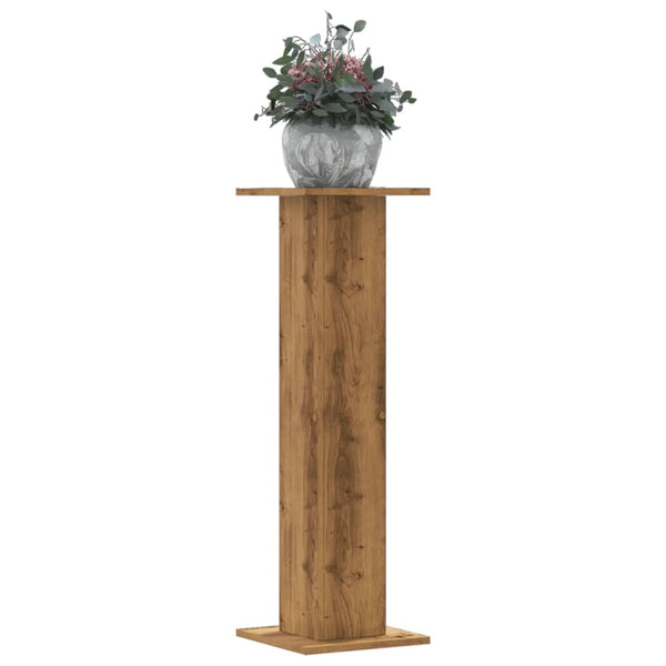 Pflanzenständer 2er Set Eiche 30x30x95cm